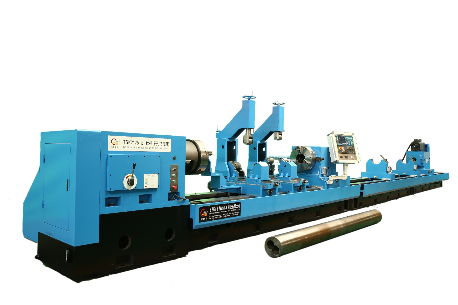 8 hole deep hole drilling machine for twin screw barrel