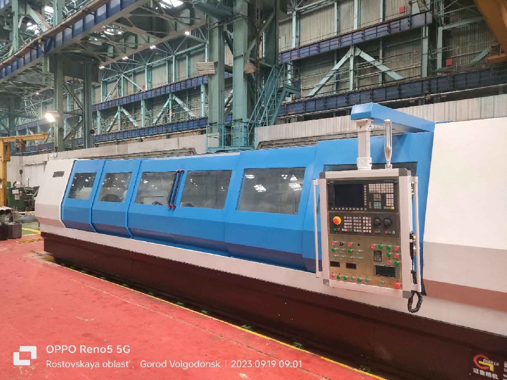 Twin Spindle BTA deep hole drilling and boring machine