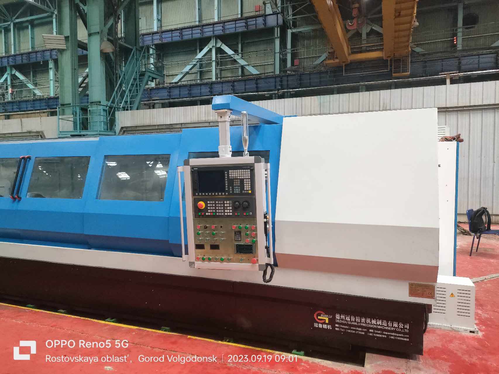 Twin Spindle BTA deep hole drilling and boring machine