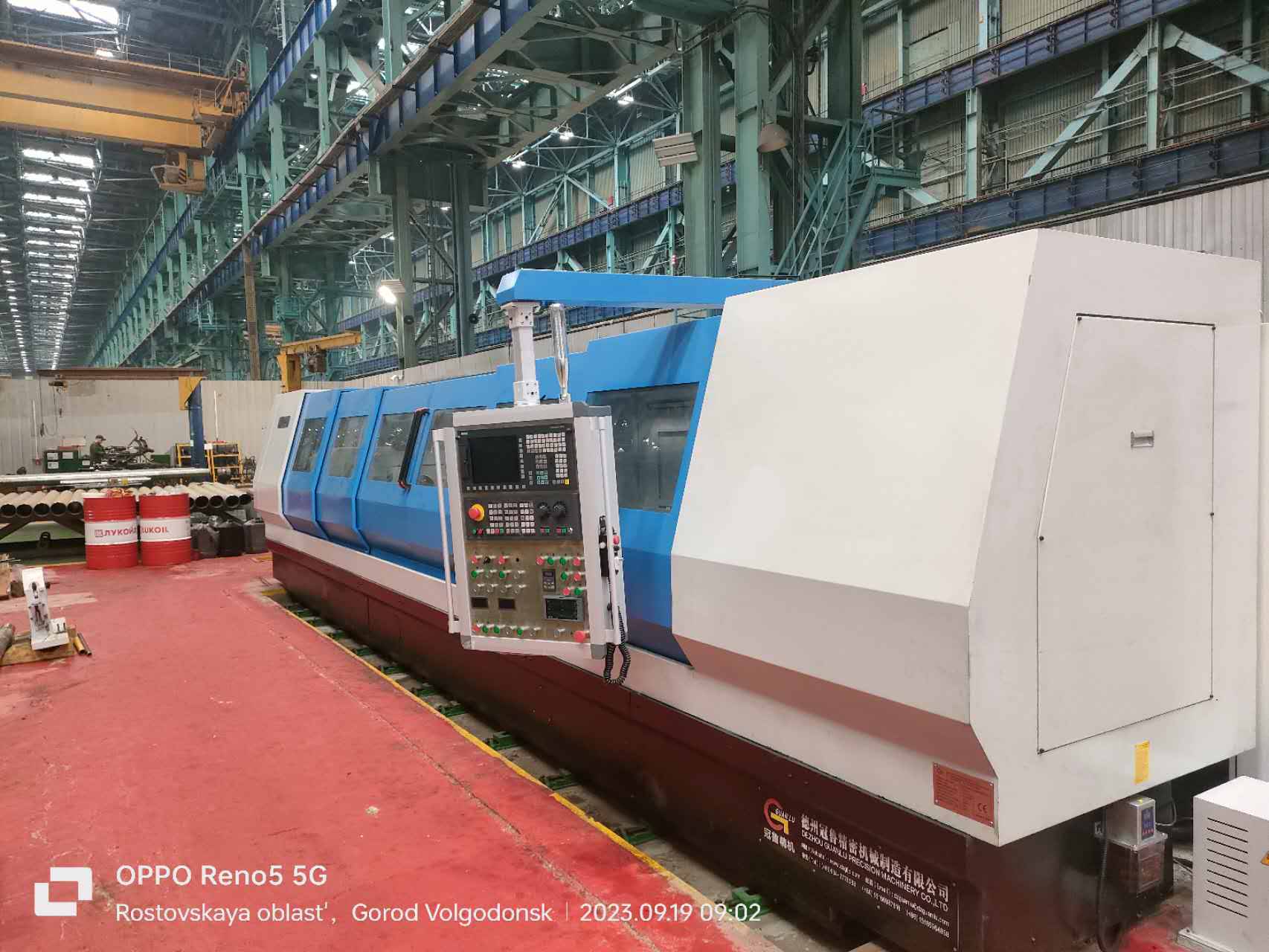 Twin Spindle BTA deep hole drilling and boring machine