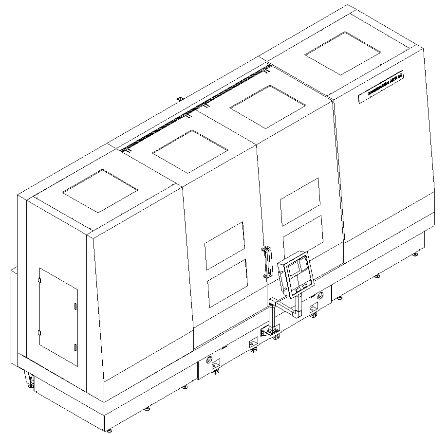 ZK6020 double spindle counter-drilling CNC drilling machine
