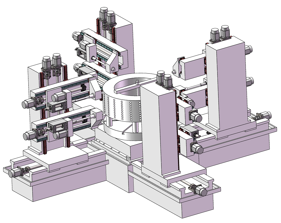 Ring type Molds deep hole drilling machine