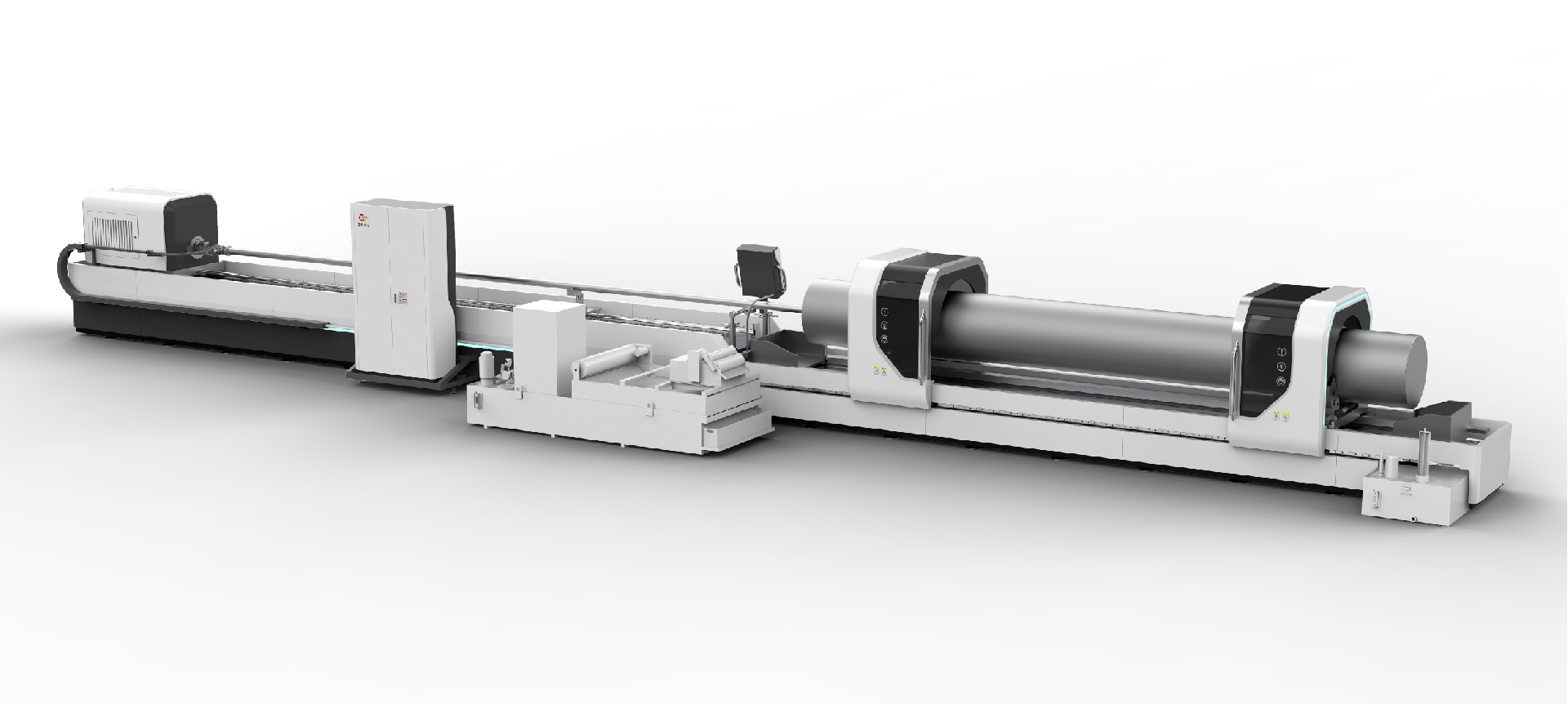 Deep hole honing machine with hole consistency system